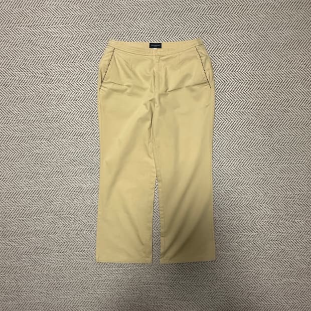 BURBERRY golf vintage pants