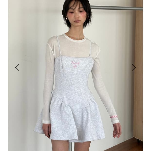 PR Fairy Sweat Mini Dress 새상품