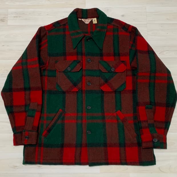 보이즈 라이프 멜튼 울 매키노 자켓 