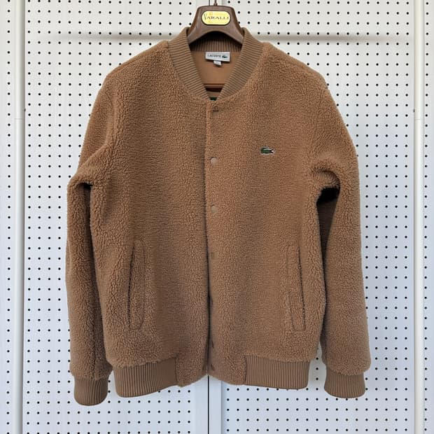 라코스테 뽀글이 플리스 봄버 자켓 M