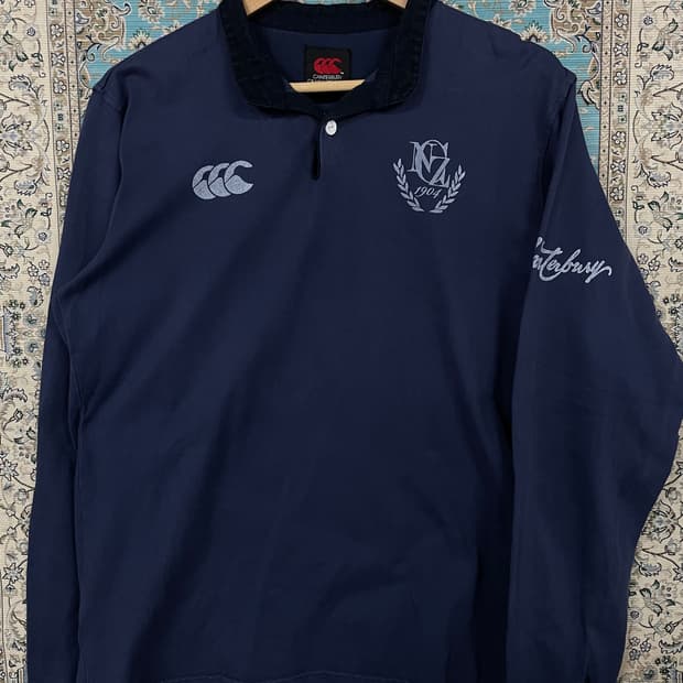 캔터베리 네이비 럭비티1680