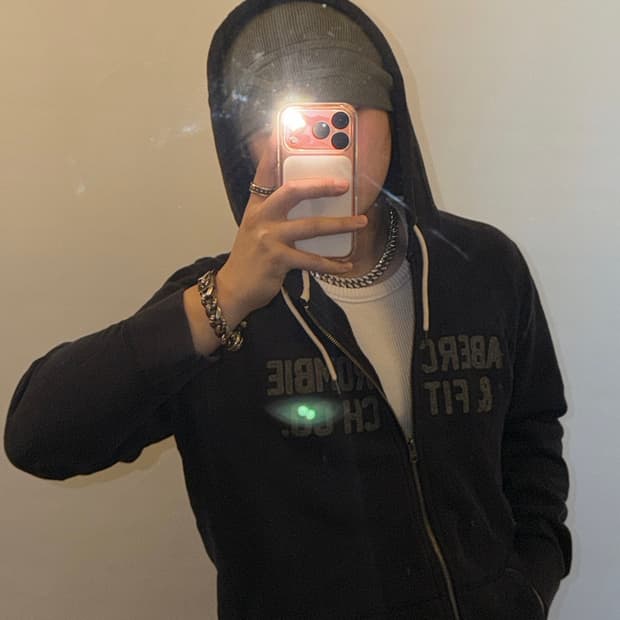 아베크롬비 y2k 후드집업