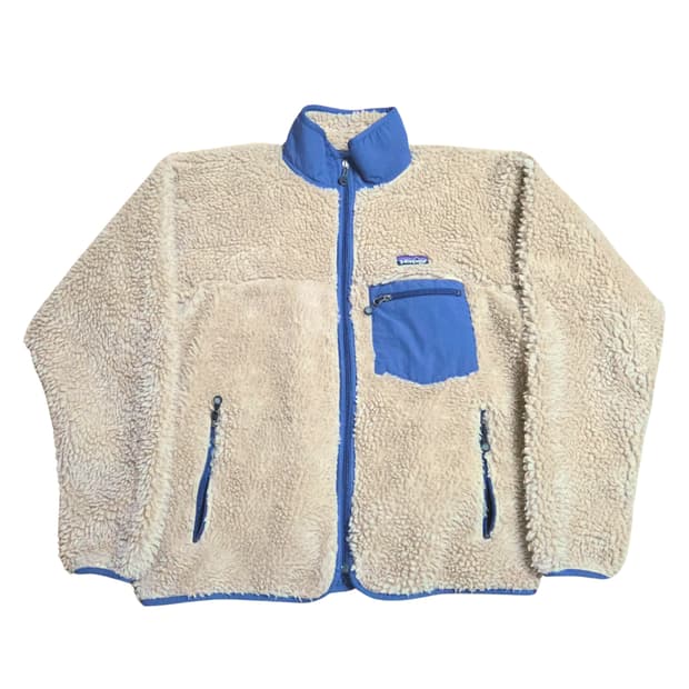 (M)파타고니아 아이보리 레트로 가디건 딥파일