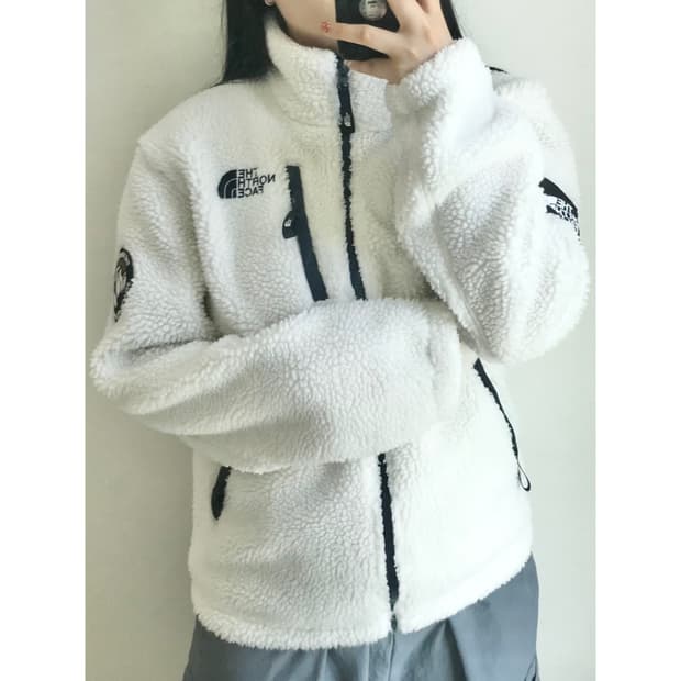 노스페이스 플리스 뽀글이 M