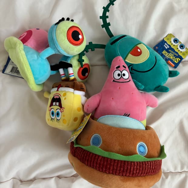 스폰지밥 인형 세트