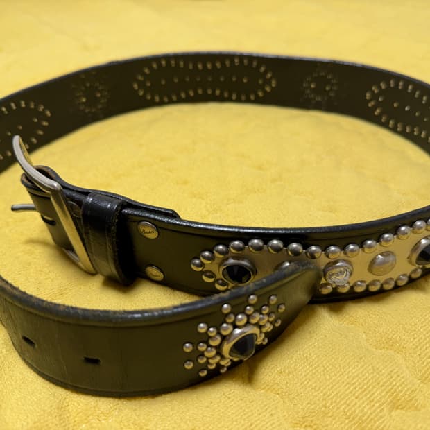 부코 스터드 벨트 32사이즈