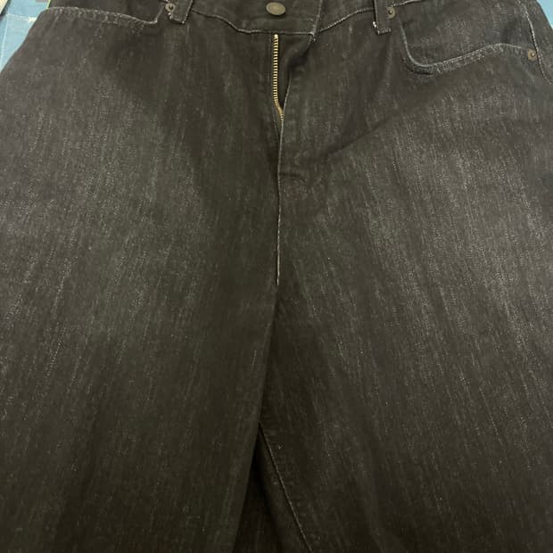 다이브인 루즈드 와이드 데님팬츠 인디고 1사이즈