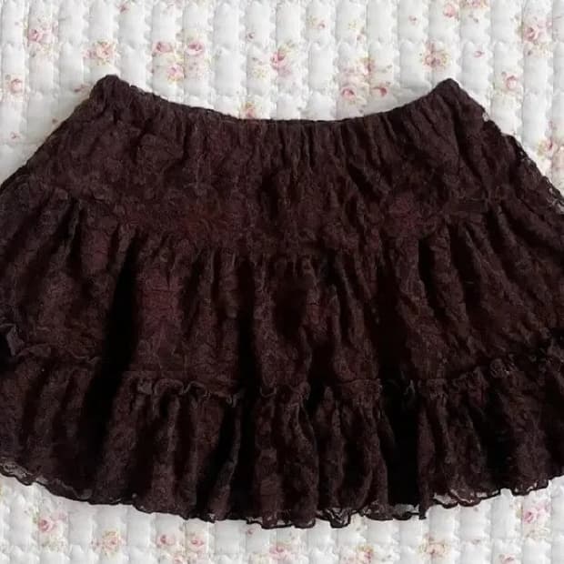 교/판) 리즈리사 큐롯 스커트 라떼 히메 갸루 트랄랄라 세실맥비