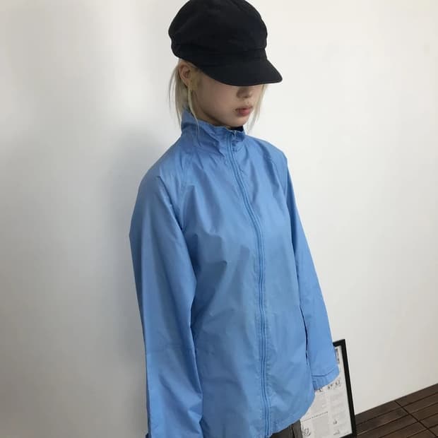 Armani Jeans Light Blue Windbreaker