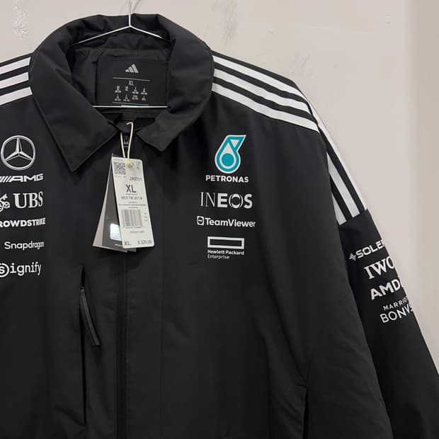 아디다스 메르세데스-AMG 페트로나스 F1팀 메카닉 패딩자켓
