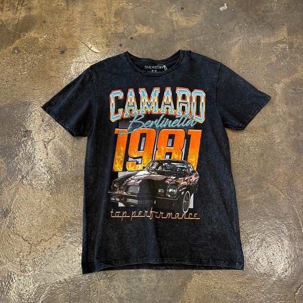 CHEMISTRY CAMARO 1991 빈티지 반팔티 M