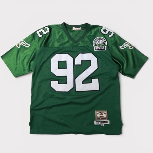[XXL] 제프해밀턴 NFL 필라델피아 이글스 레지 화이트 럭비져지