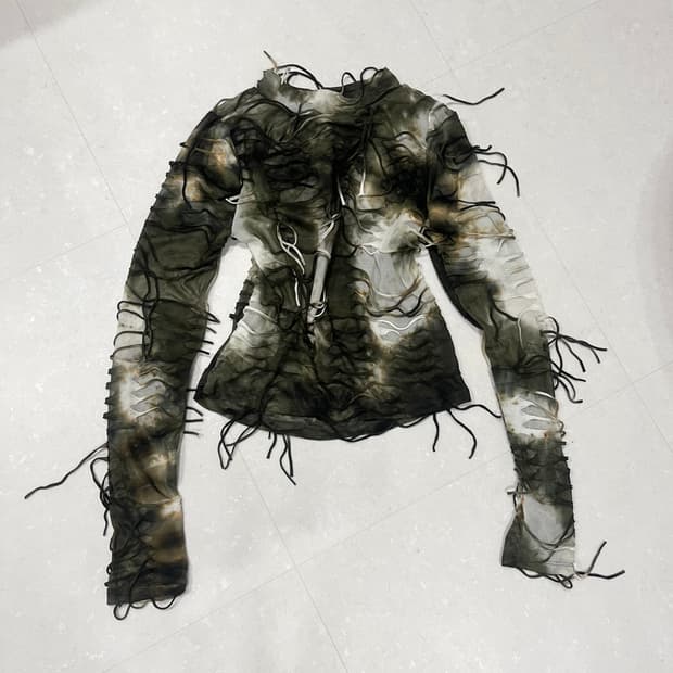 큐빈티지 샵502 옷장털기 오리엔탈 페어리무드 탑