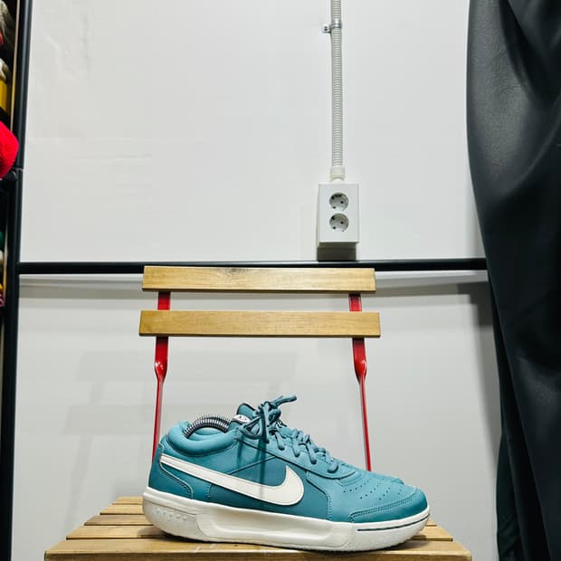 265) 나이키 테니스화 남성 남자 코트 에어 줌 라이트 3 미네랄 틸