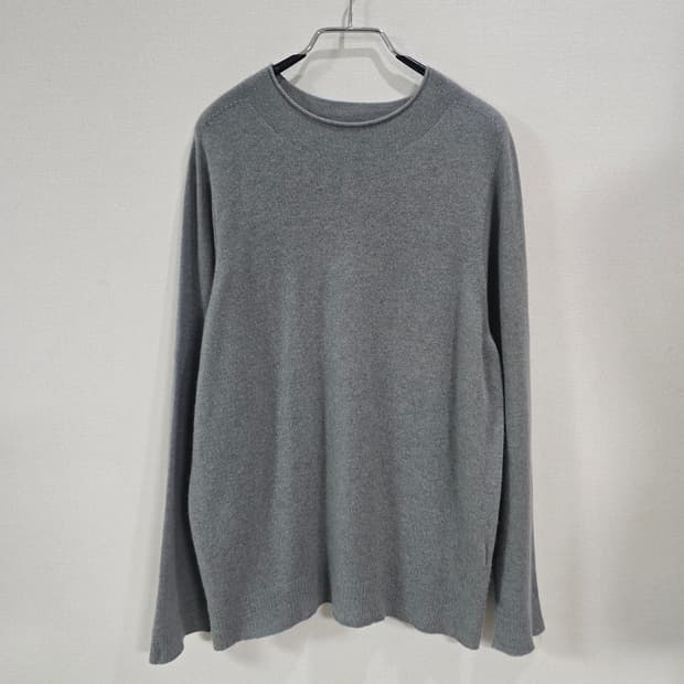 한섬 타임 넥라인 예쁜 캐시미어100 니트티