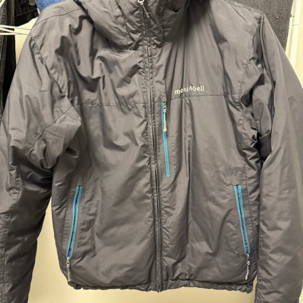 몽벨 경량 패딩 리버시블 다운 자켓 100