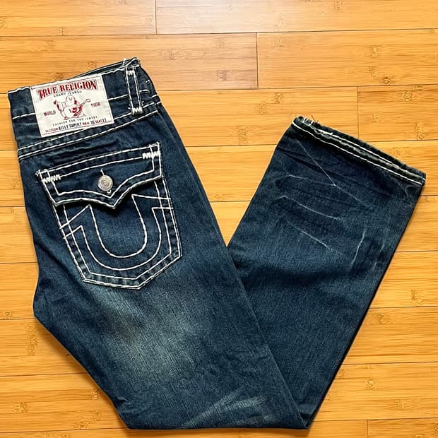 트루 릴리전 BILLY SUPERT 데님팬츠 ROW36 SEAT33