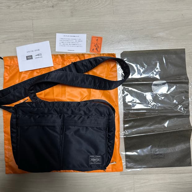 (신형) PORTER 요시다 포터 탱커 숄더백 블랙 S 신형