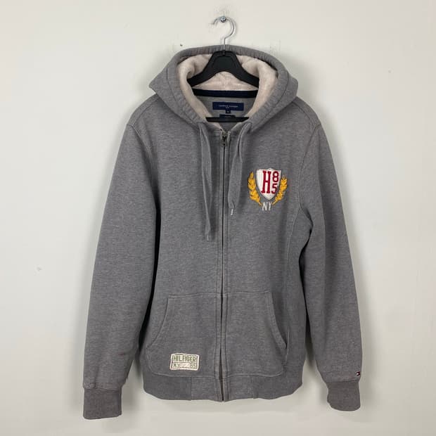타미힐피거 털 후드집업 XL