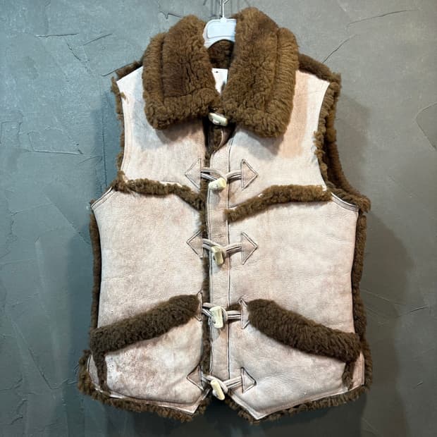 [M] CANADA VINTAGE 캐나다 빈티지 무스탕 조끼