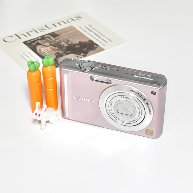 파나소닉 루믹스 FX55 라이트핑크 빈티지디카