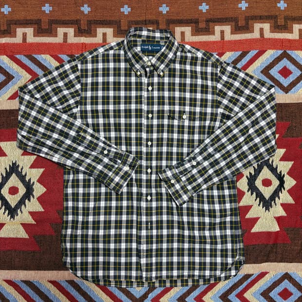 L) 폴로 랄프로렌 원포켓 체크 셔츠