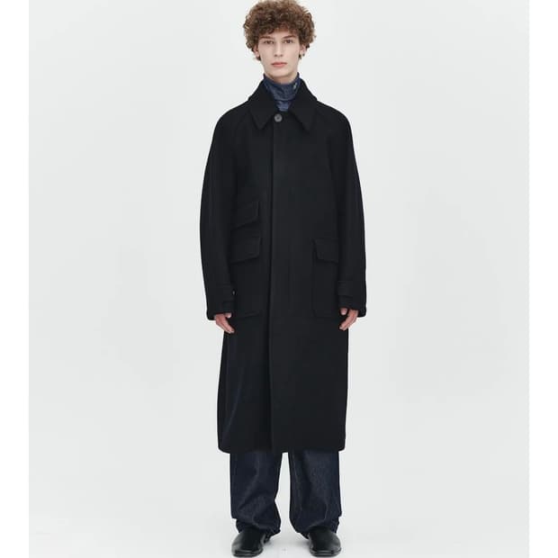 에프터프레이 / 투어리스트 발마칸 코트 네이비