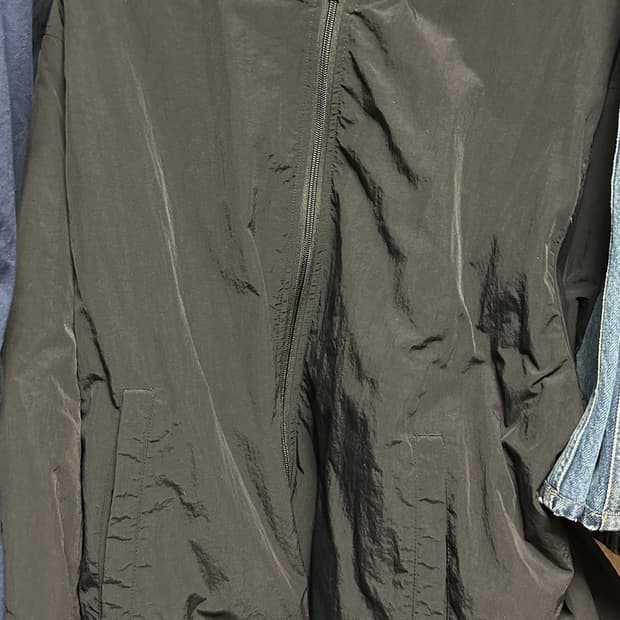 프릭스스토어 MA-1 마원 나일론 후리스 리버시블 자켓 블랙 L