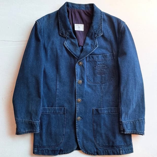 90‘s 발렌티노 가르바니 데님 블레이저