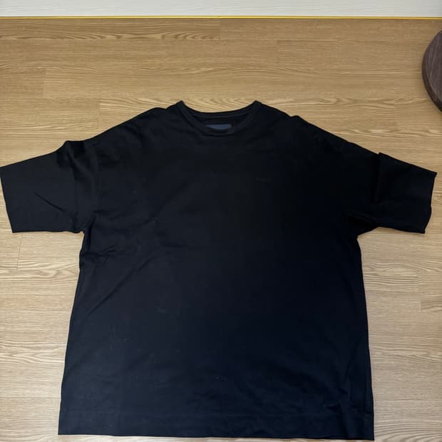 23ss 준지 블랙 티셔츠 M JC3442P715