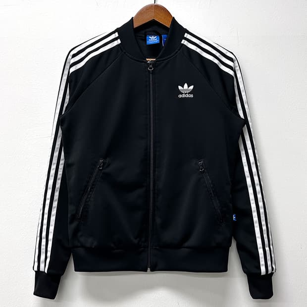아디다스 슈퍼스타 트랙탑 져지 저지 자켓 점퍼 블랙 95