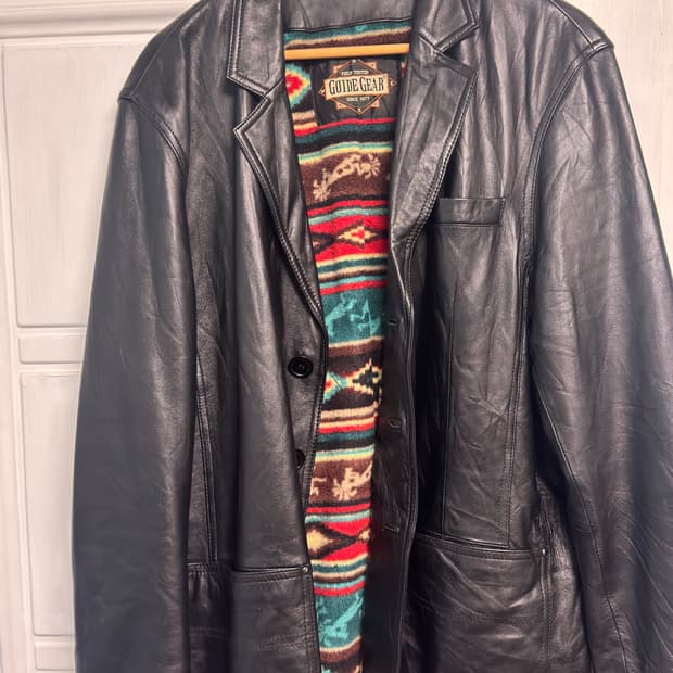 일본 빈티지 레더 자켓