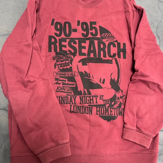 [XL] 비바스튜디오 버건디 맨투맨