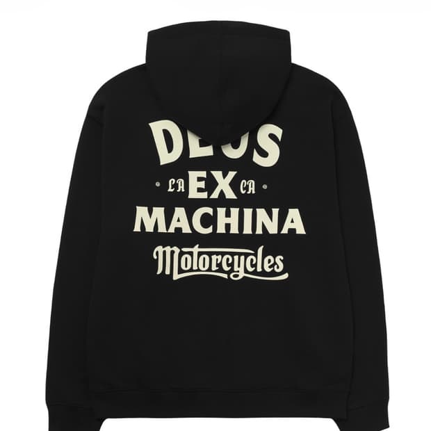 [2XL] 데우스 엑스 마키나 드리프터 후드집업 블랙 새상품