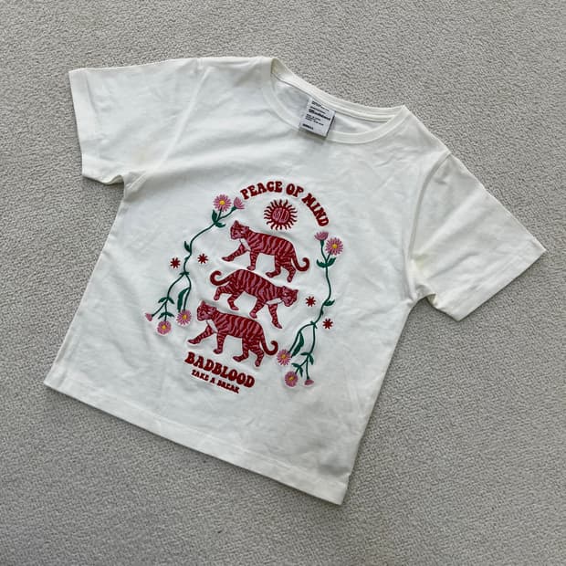 XS 배드블러드 여성 반팔티 0409M