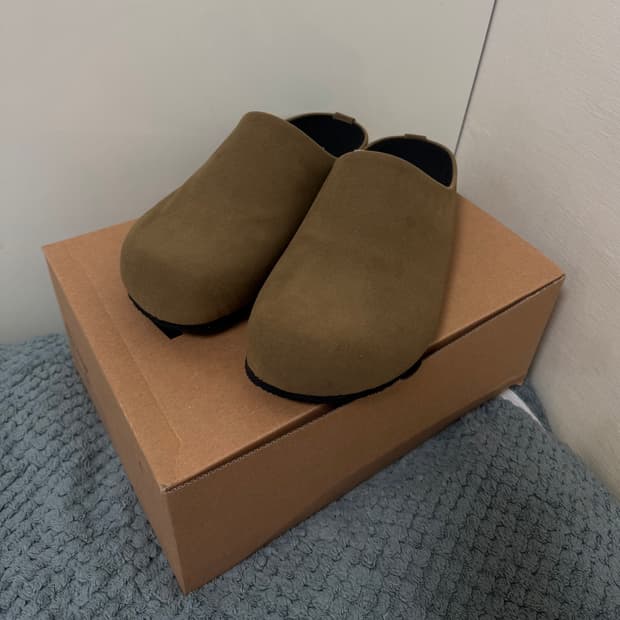 [새상품]위더로드 뮬 슬리퍼 베이지 270
