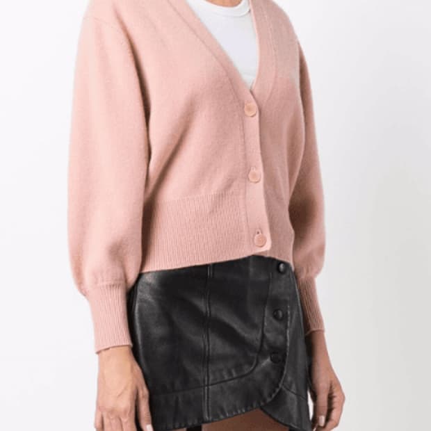 산드로 울소재 브이넥 가디건 0사이즈