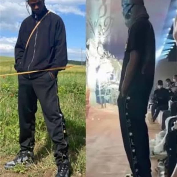 [M] 캐피탈 스카테이프 저지 잼 트랙팬츠