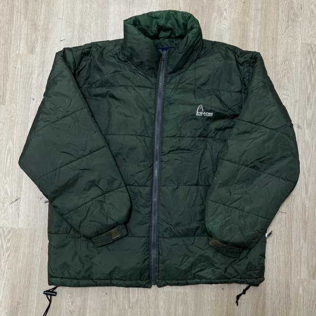 HEAD 헤드 남성 로고 경량패딩 점퍼 L/100 