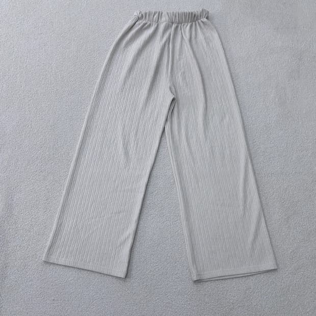 실측확인 빈티지 주름 와이드 팬츠 0310E