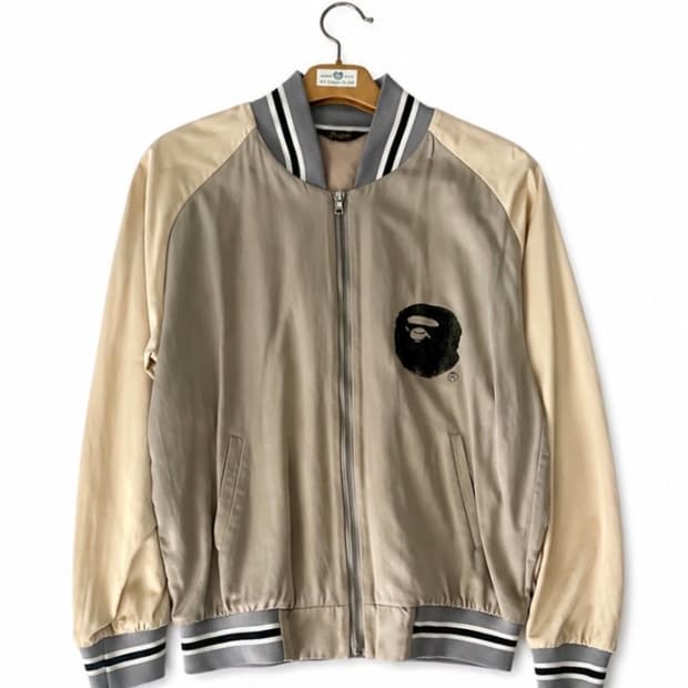 베이프 2001 아카이브 사루 바시티 자켓