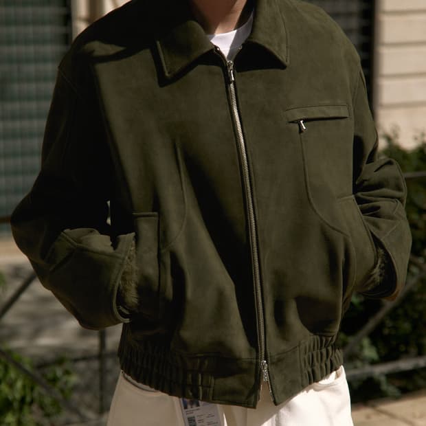 STU 고트 스웨이트 자켓 카키 L