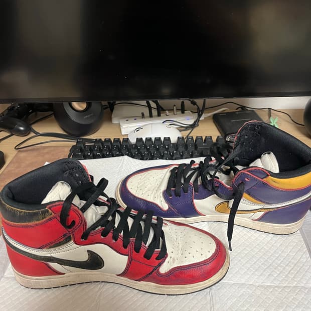 나이키 조던 1 라투시(반만 벗투시) 285