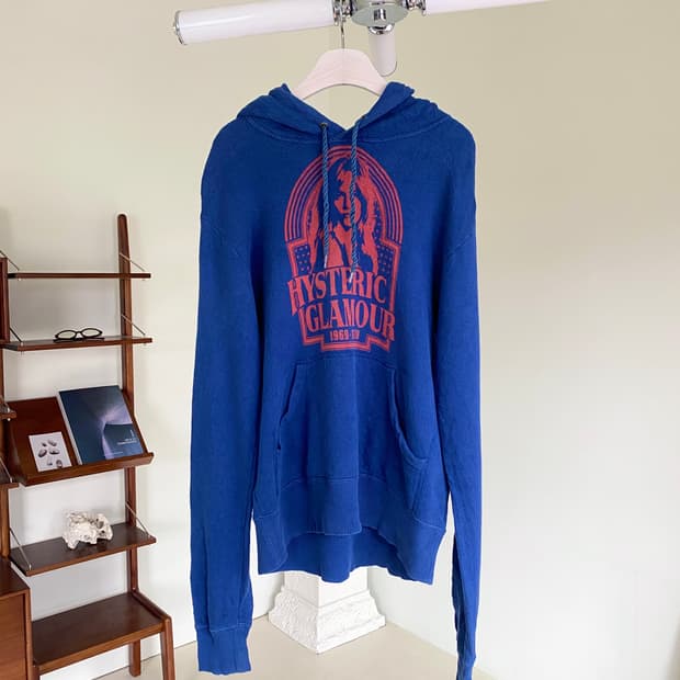 히스테릭글래머 오버핏 후드티