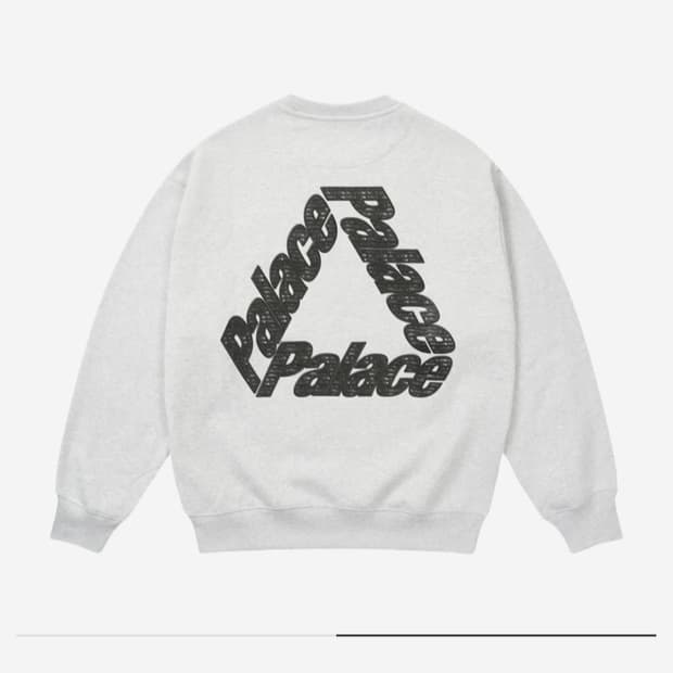 팔라스P3체인 퍼프크루 그레이 말 맨투맨xl