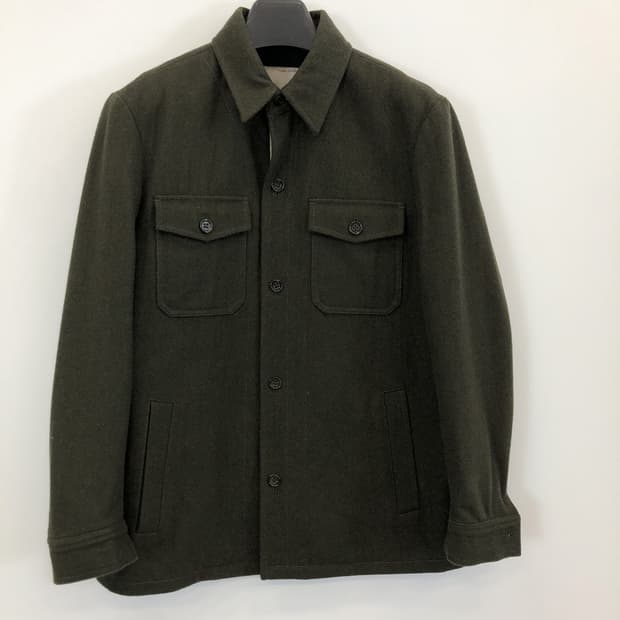 바나나리퍼블릭 헤리티지컬렉션 모직 누빔셔츠 M 