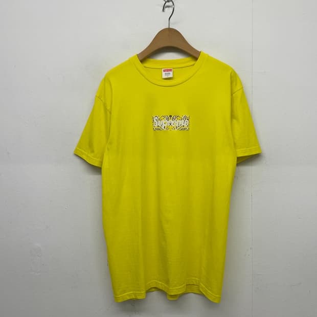 슈프림 반다나 박스 로고 반팔티