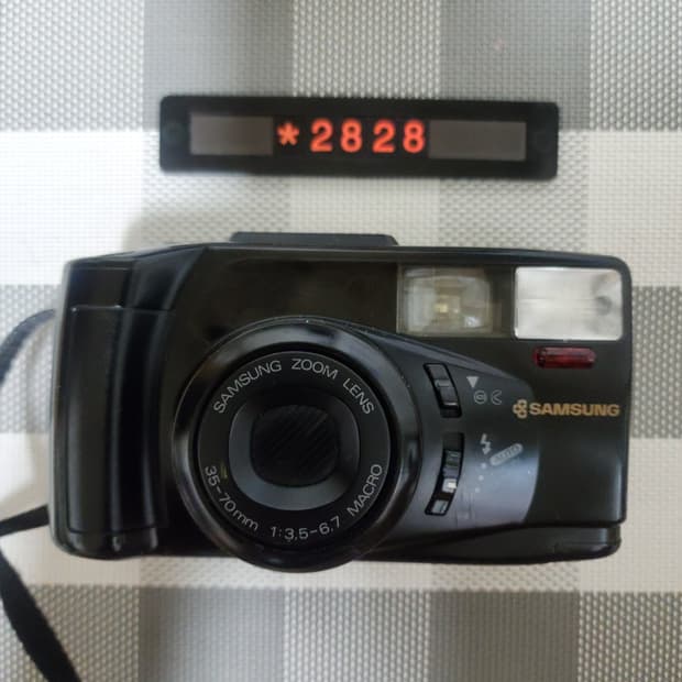 삼성 AF 줌 770 데이터백 필름카메라
