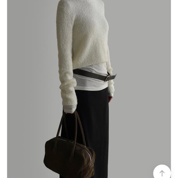 [by LAROOM] 알파카부클니트