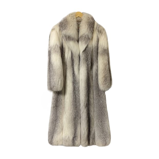 사가폭스 Full-Length Fox fur Coat 폭스 퍼 코트
